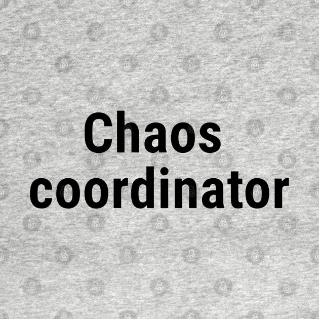 Chaos coordinator by sapphire seaside studio